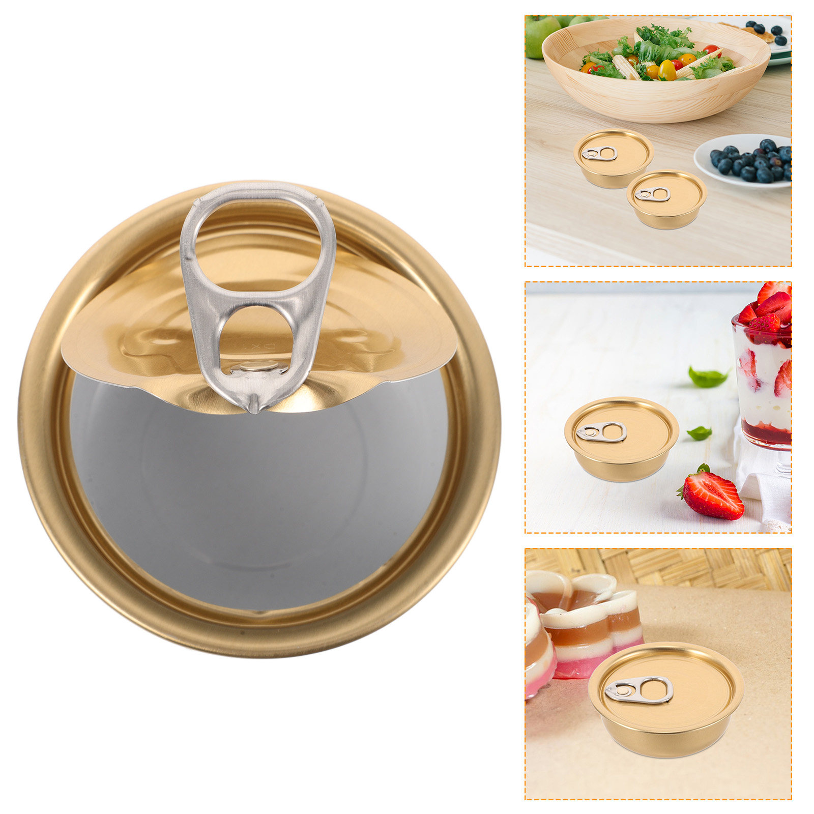 Food Snacks Easy - 12 stuks Easy Pull aluminium blikjes,