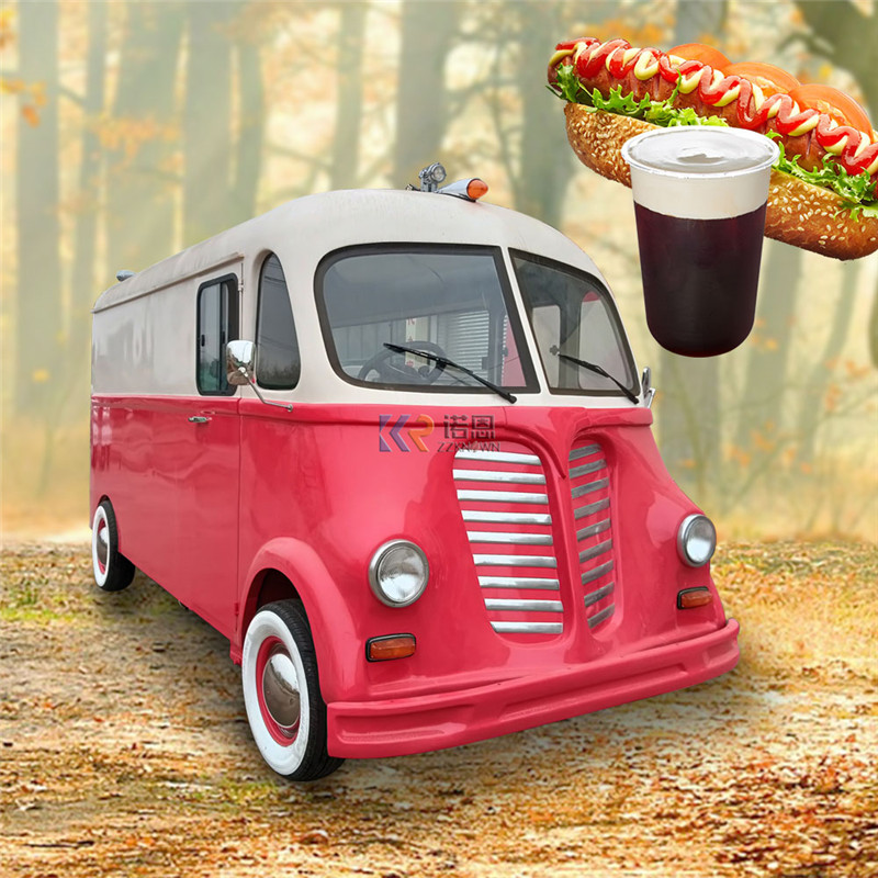 Fast Food With Snacks - China Street Mobiele voedselkar Elektrische snack