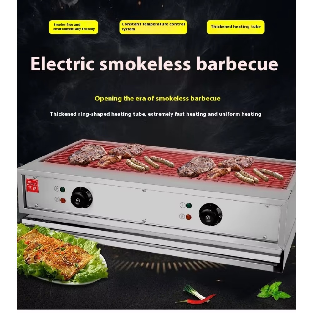 Food Snacks For Camping - Snackmachine van roestvrij staal, EB700 barbecuegrill,