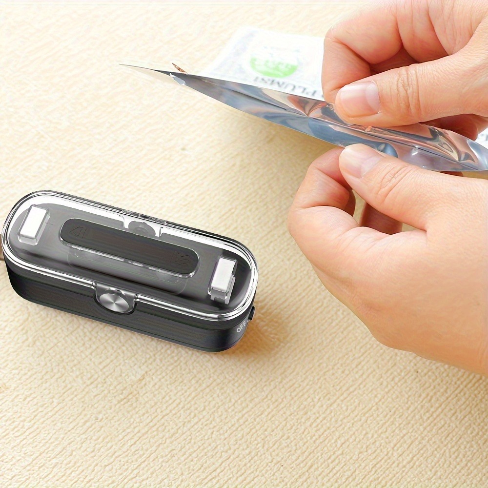 Food Snacks Packaging - Magnetische mini-afdichtmachine op batterijen met snijder
