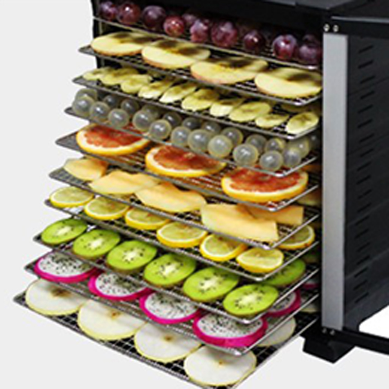 Fast Food With Snacks - 10 Trays Voedseldroger Huishoudelijk Roestvrij Staal