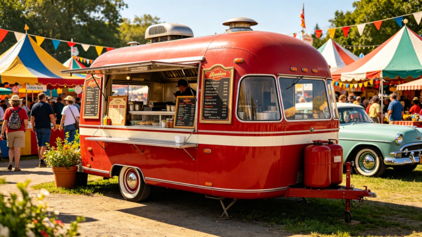Food Snacks Easy - Mobiele foodtruck, gebruiksvriendelijke bediening, eenvoudige bediening,