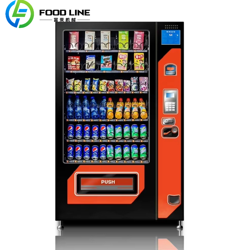 Food Snacks Vending Machine - Op maat gemaakte touchscreen slimme mini-automaat