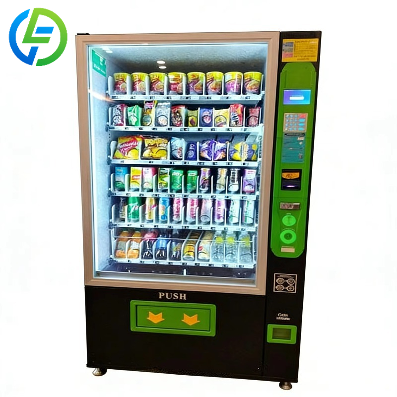 Food Snacks Vending Machine - Op maat gemaakte volautomatische verkoopautomaat voor