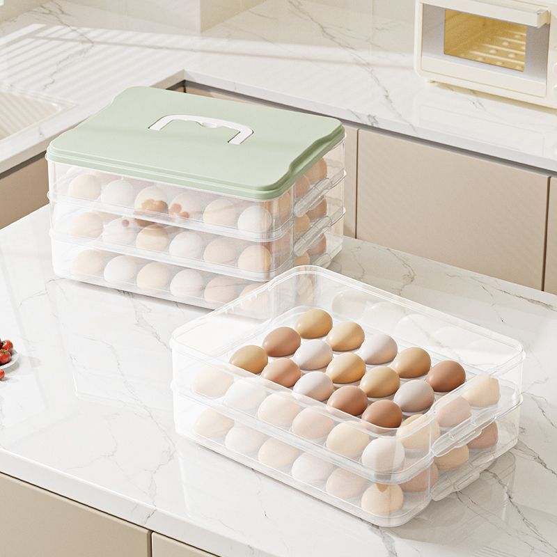 Food & Snacks Coloring - Eieren opbergdoos koelkast specifieke voedselveilige bewaardoos