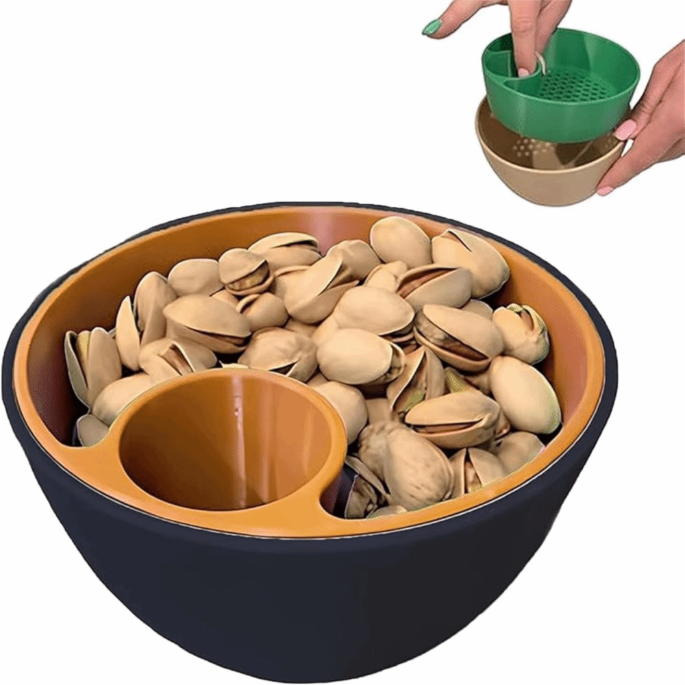 Food Snacks Easy - Voedsel Serviesgoed 3D-geprinte noten- en zaadkom