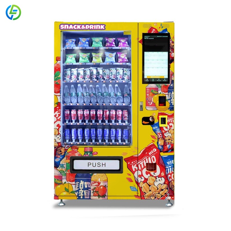 Food Snacks Vending Machine - Aangepaste 24 uur voedingsmiddelen en drankjes