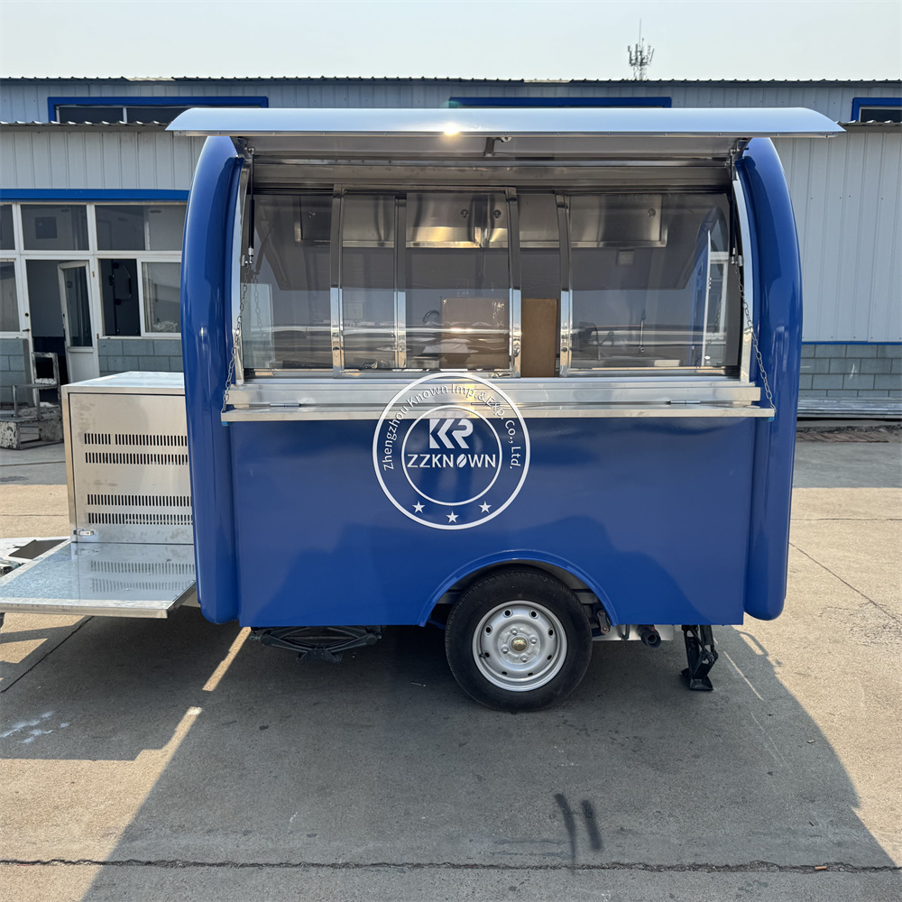 Food Snacks Vending Machine - Outdoor Mobiele Bar Trailer Truck Straat