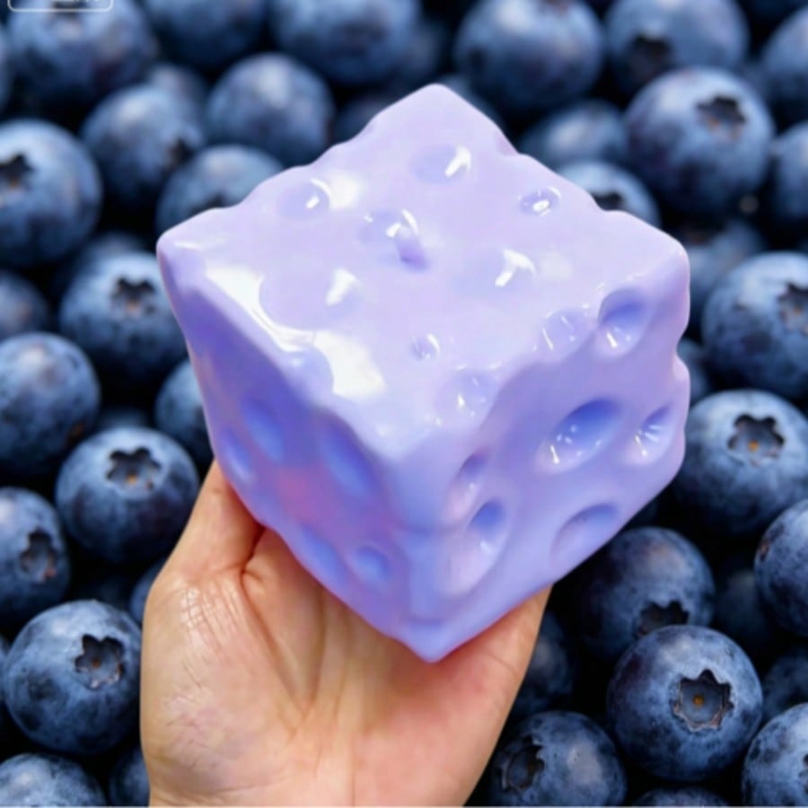Nieuwe Blueberry Kleur Kaas Sq - Food & Snacks Coloring recensie en prijs