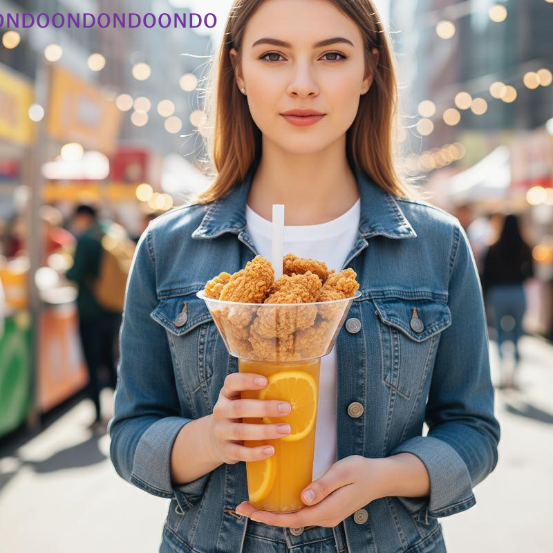 Bubble Milk Tea Cup Bowl Snack - Food Snacks For Camping recensie en prijs