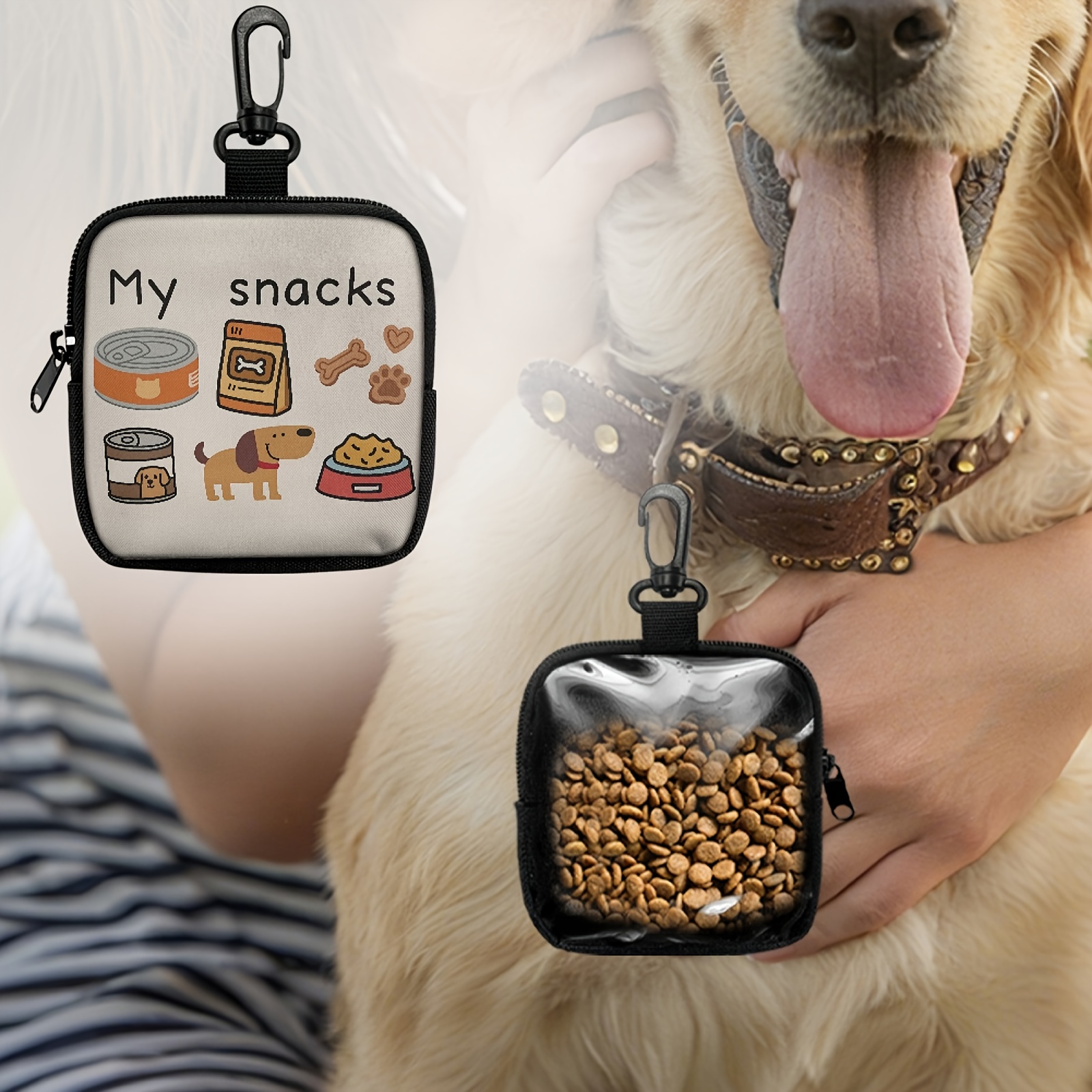 Draagbare hondensnoepjeszak, v - Food Snacks For Camping recensie en prijs
