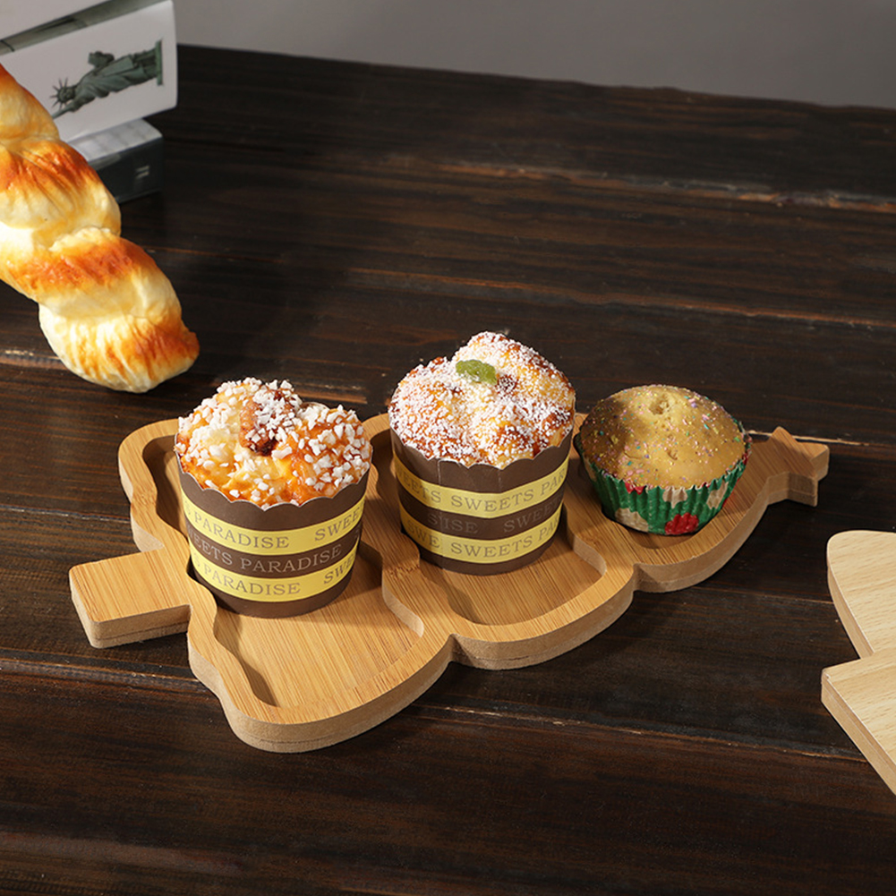Houten Kerstboom Bord Dienblad - Food Snacks Restaurant recensie en prijs