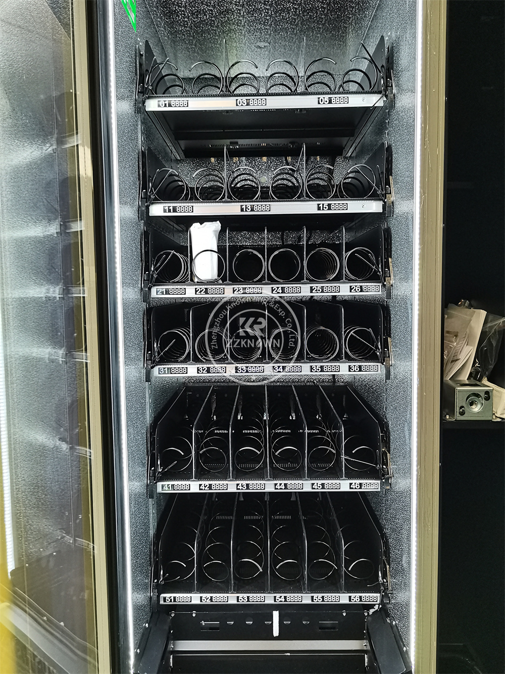 Hotselling 24 uur grote capaci - Food Snacks Vending Machine recensie en prijs