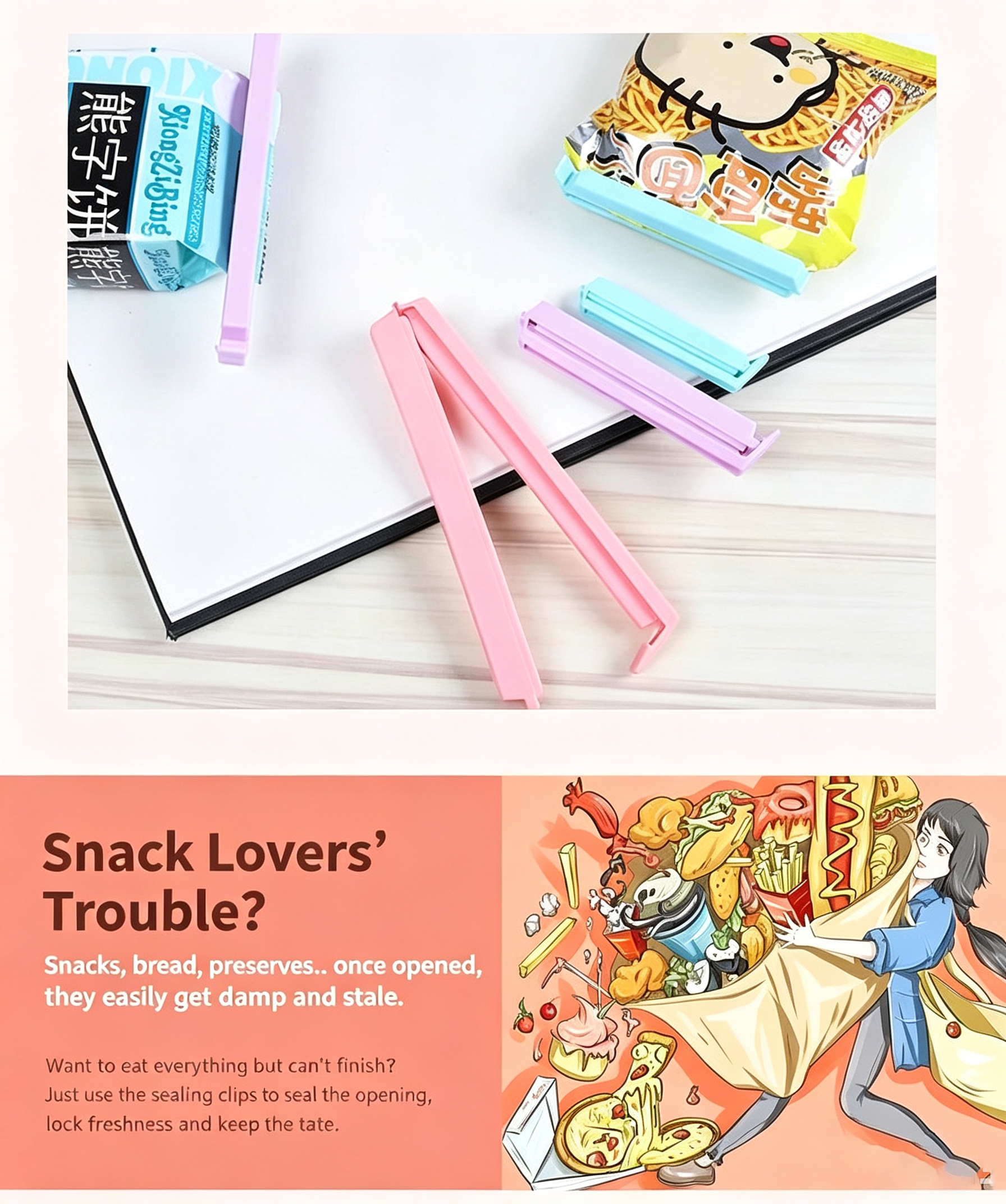 12 stuks macaronkleurige voeds - Food Snacks Easy recensie en prijs