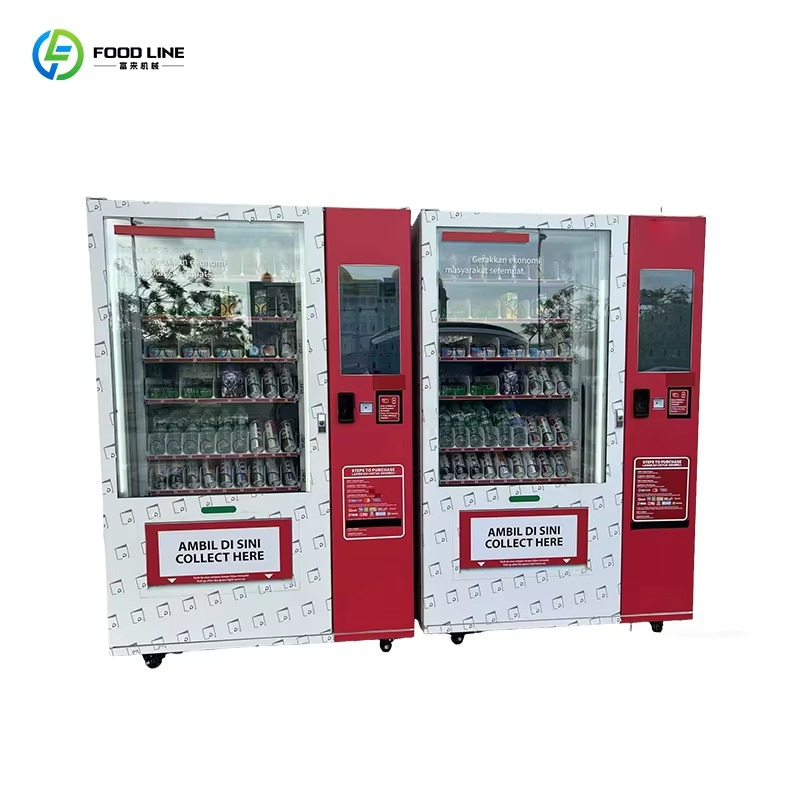 Op maat gemaakte professionele - Food Snacks Vending Machine recensie en prijs