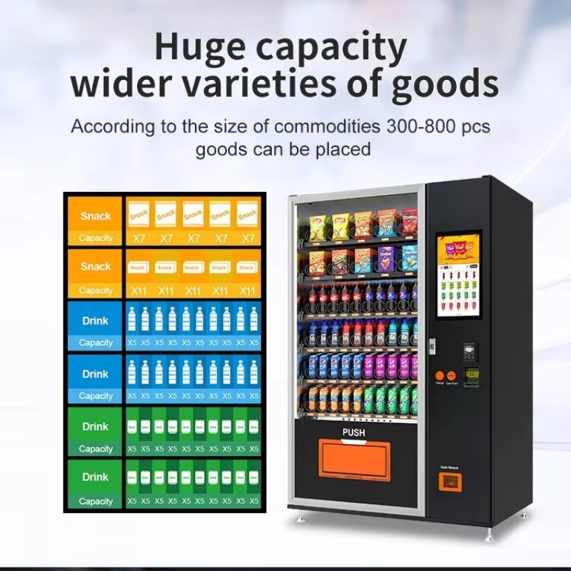 Hoge kwaliteit, op maat gemaak - Food Snacks Vending Machine recensie en prijs