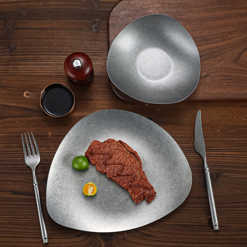 Onregelmatige roestvrijstalen  - Food Snacks Restaurant recensie en prijs