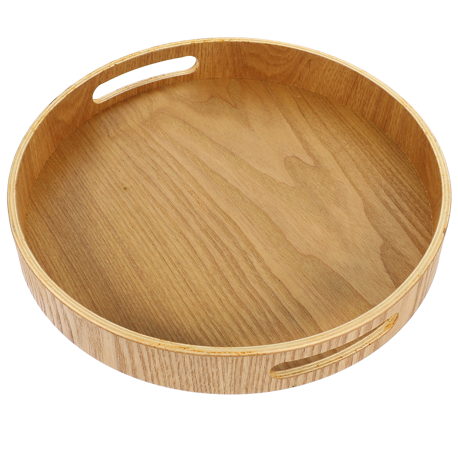 Ronde houten serveerschaal van - Food Snacks For Camping recensie en prijs