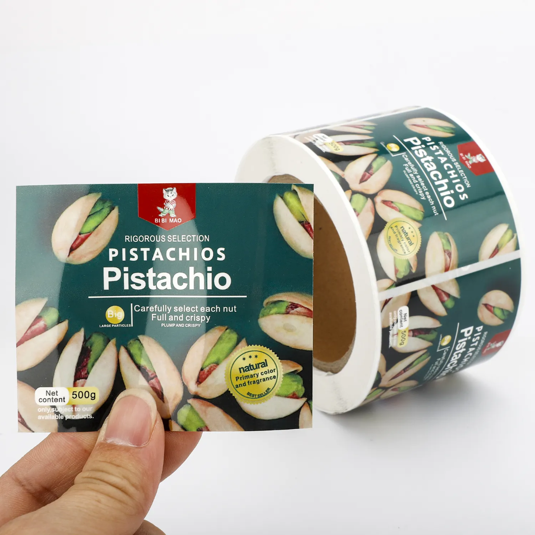 Op maat gemaakte snackstickers - Food Snacks Packaging recensie en prijs