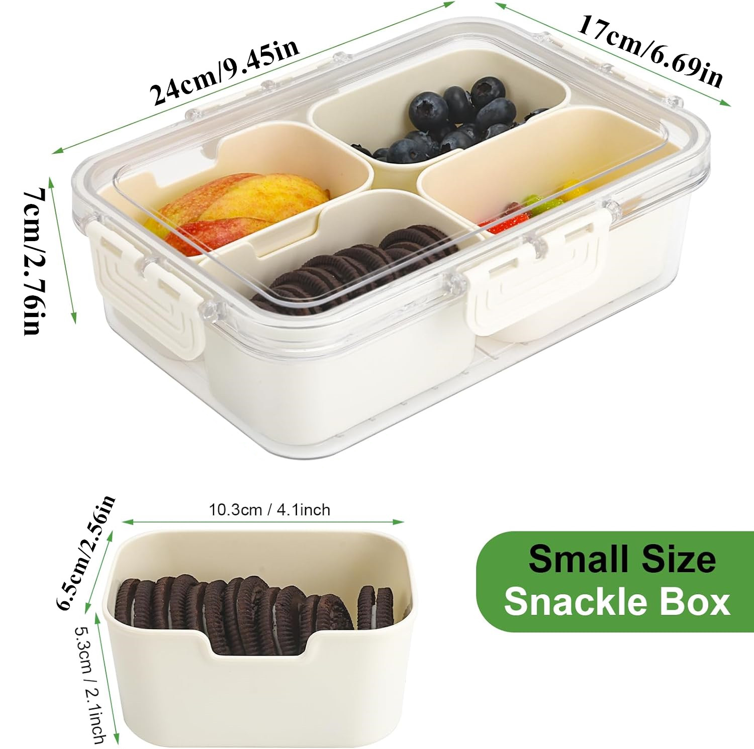 Draagbare voedselbewaarbox, sn - Food Snacks Packaging recensie en prijs