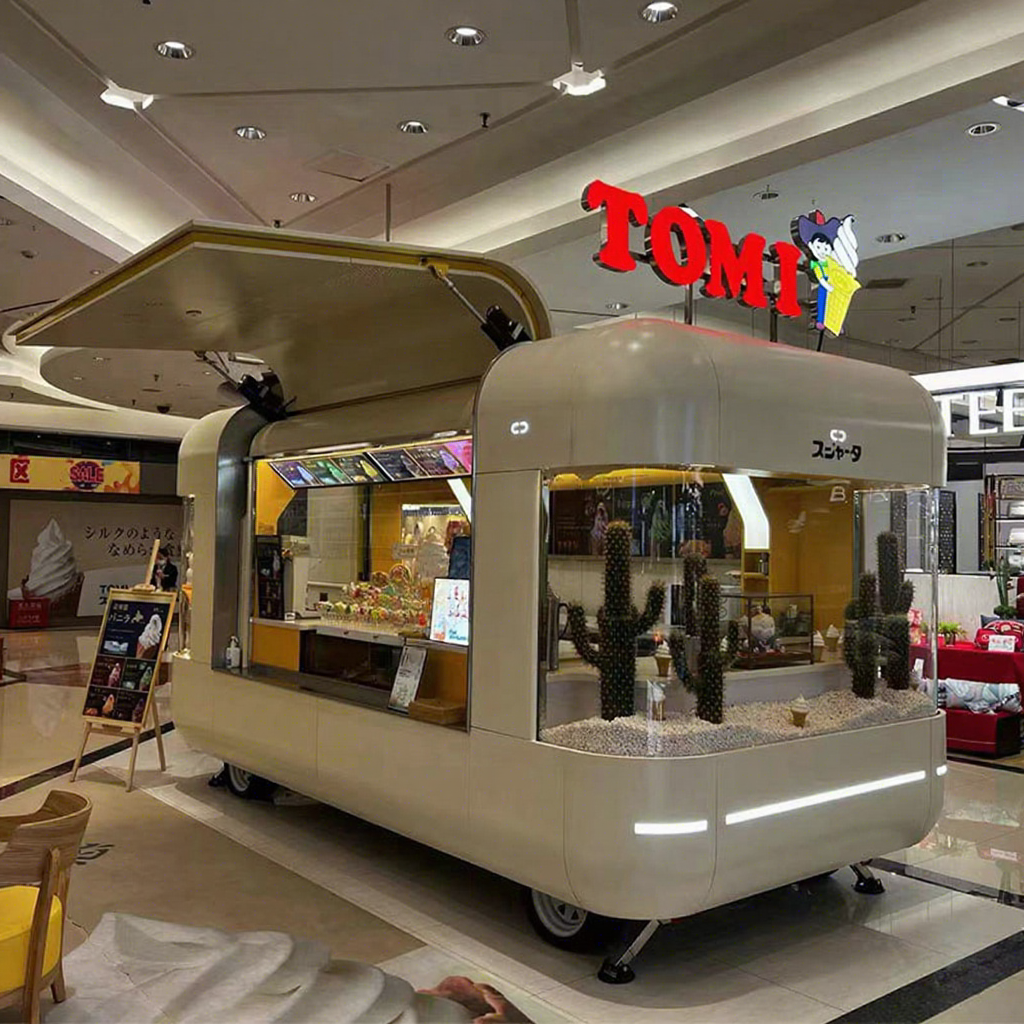 Fastfoodtruck met snackautomaa - Food Snacks For Camping recensie en prijs