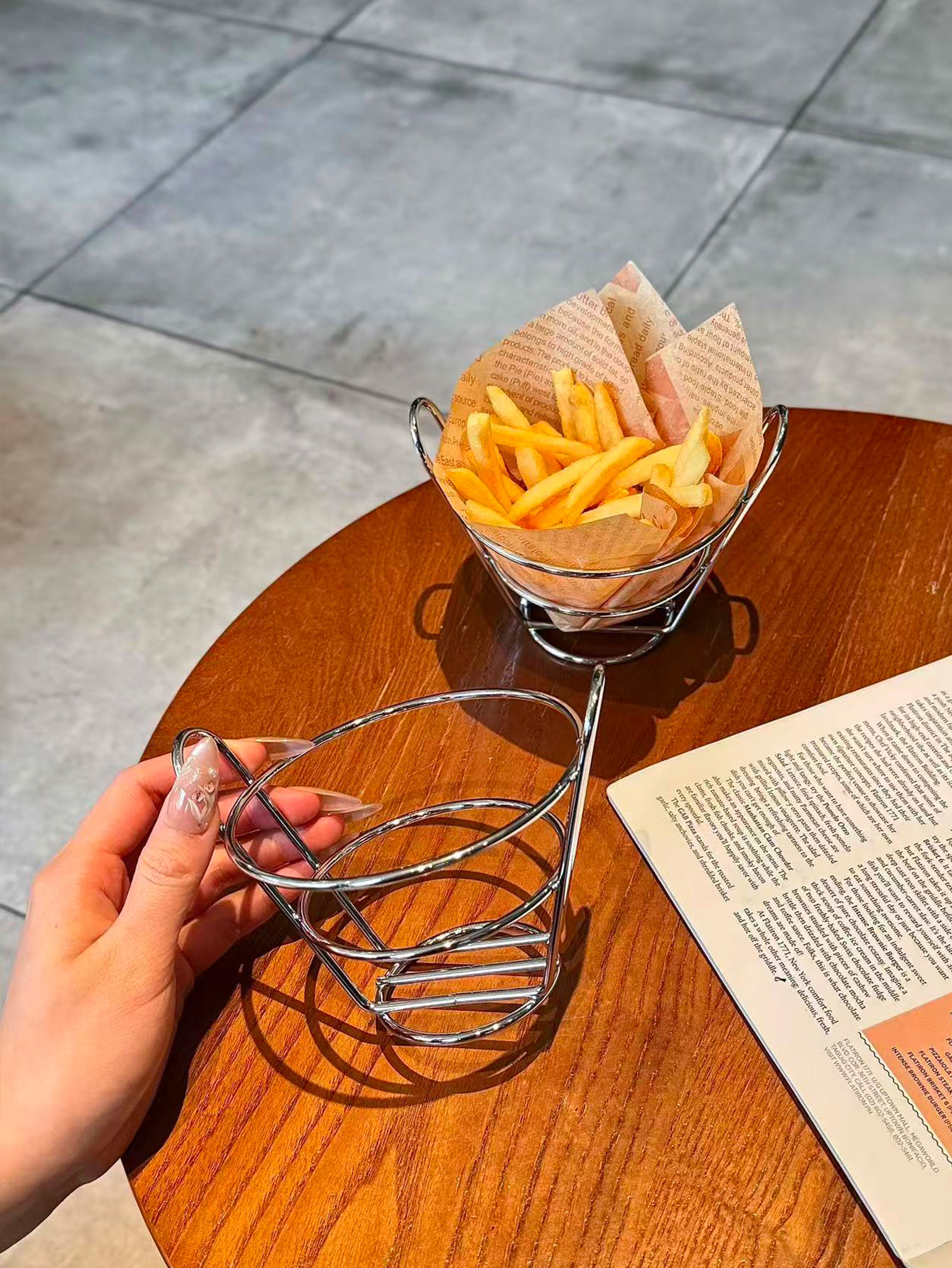 IJzeren kunst Amerikaanse stij - Food Snacks Restaurant recensie en prijs