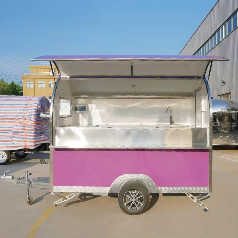 Mobiele foodtruck, kraam, ijsk - Fast Food With Snacks recensie en prijs