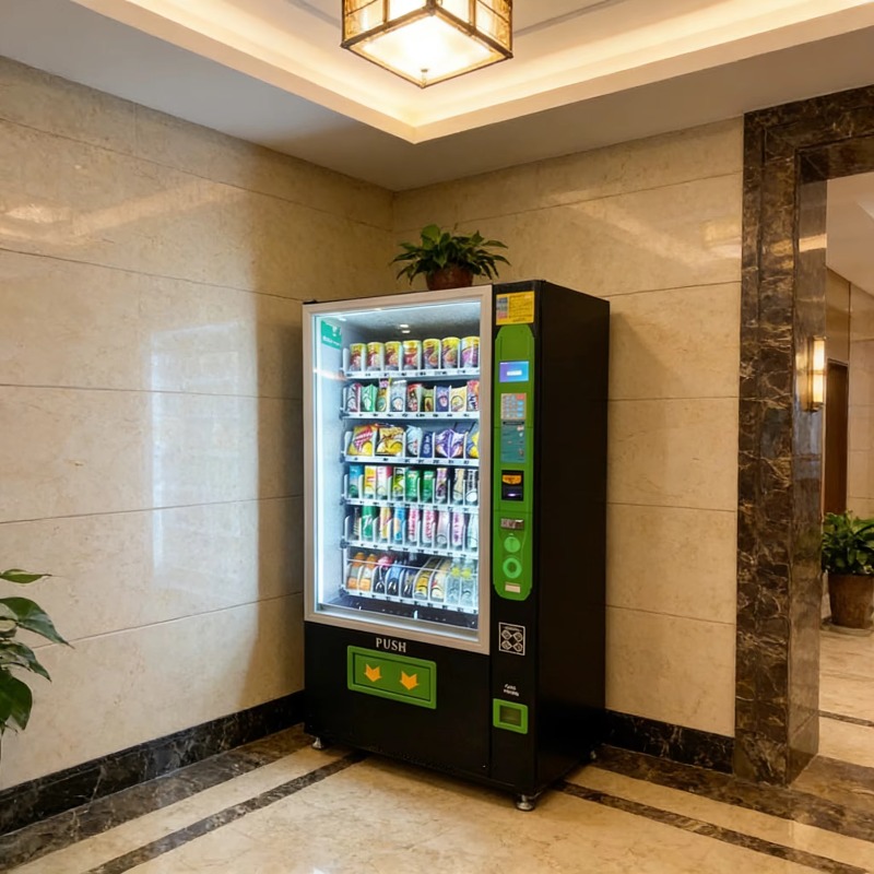 Op maat gemaakte volautomatisc - Food Snacks Vending Machine recensie en prijs