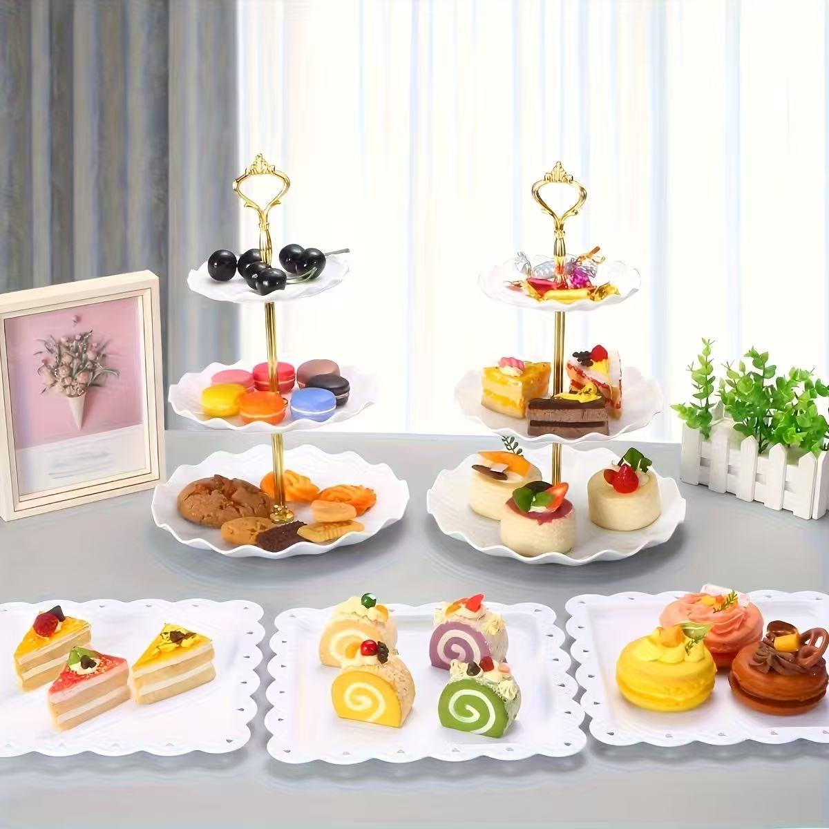 1/3/4/5PCS decoratieve dienbla - Food Snacks Easy recensie en prijs