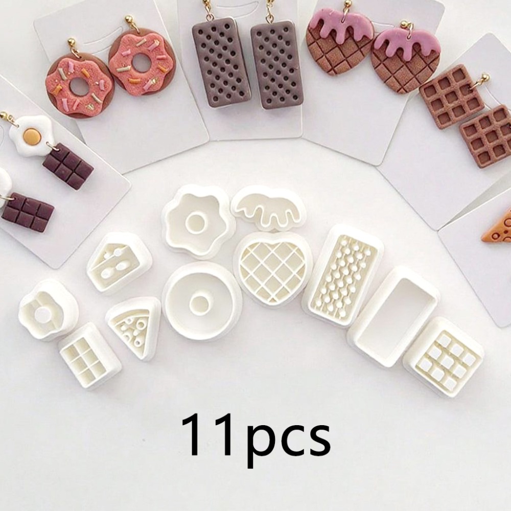 11 stks/set Snack Thema Polyme - Food Stamps Snacks recensie en prijs