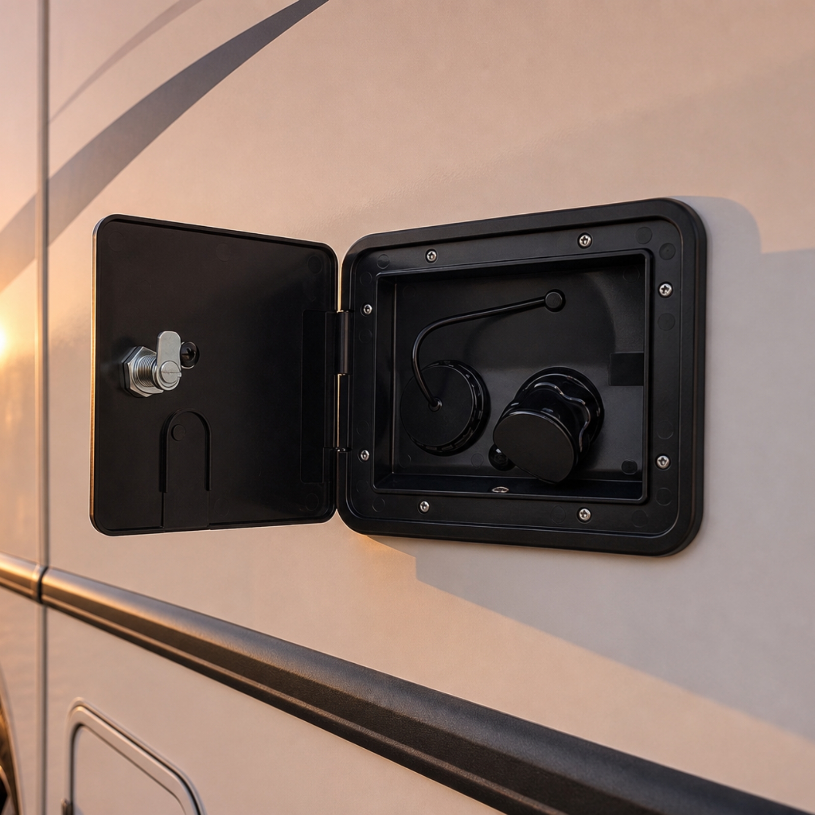 RV-verswatertoevoer met slot A - Food & Snacks Coloring recensie en prijs