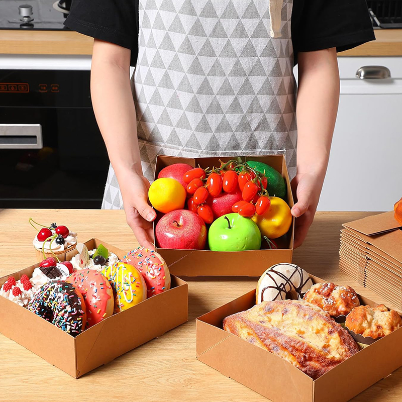 20/50 stuks kraftpapier dienbl - Fast Food With Snacks recensie en prijs