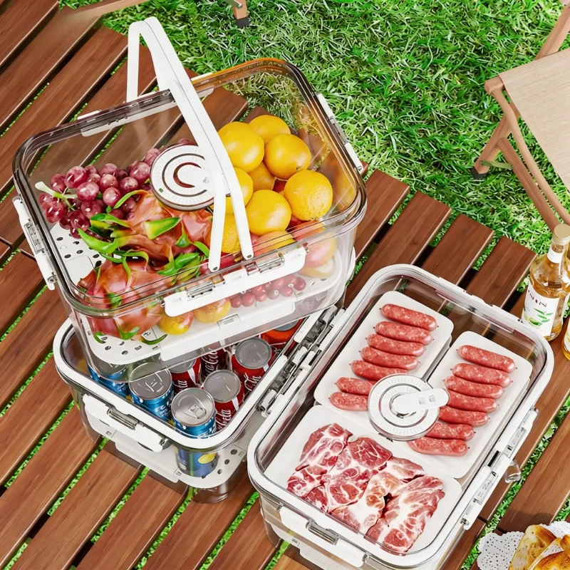 Draagbare voedselopbergdoos, k - Food Snacks For Camping recensie en prijs