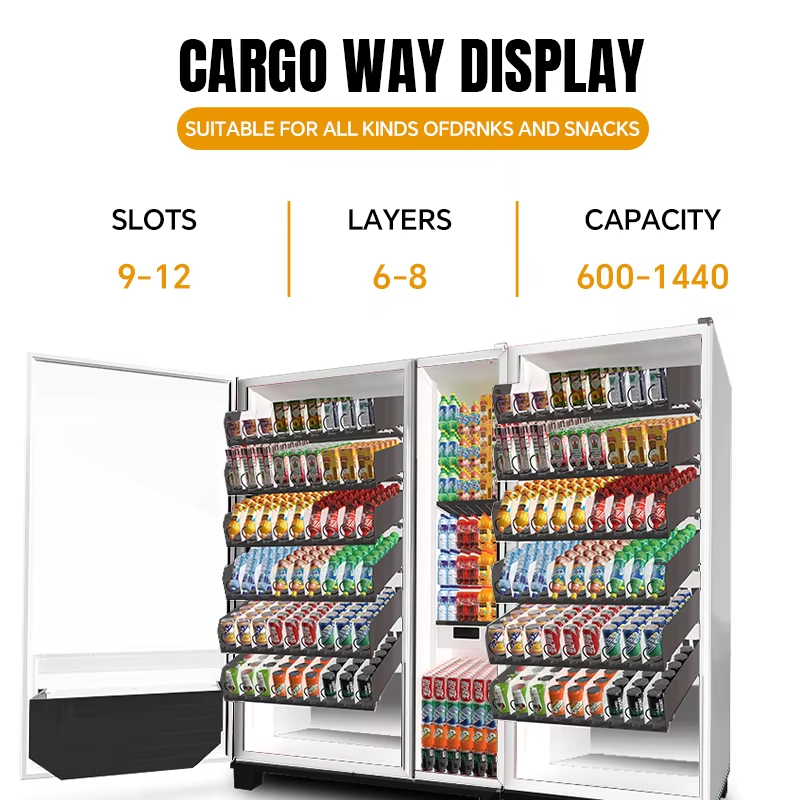 Automatische koude drankenauto - Food Snacks Vending Machine recensie en prijs