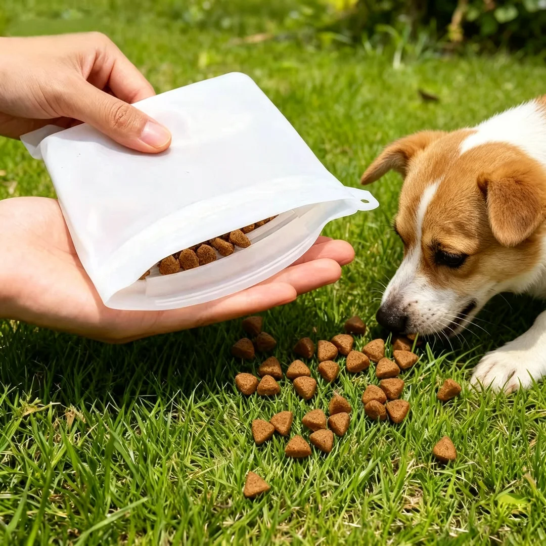 Siliconen zak voor huisdierens - Food Snacks Easy recensie en prijs