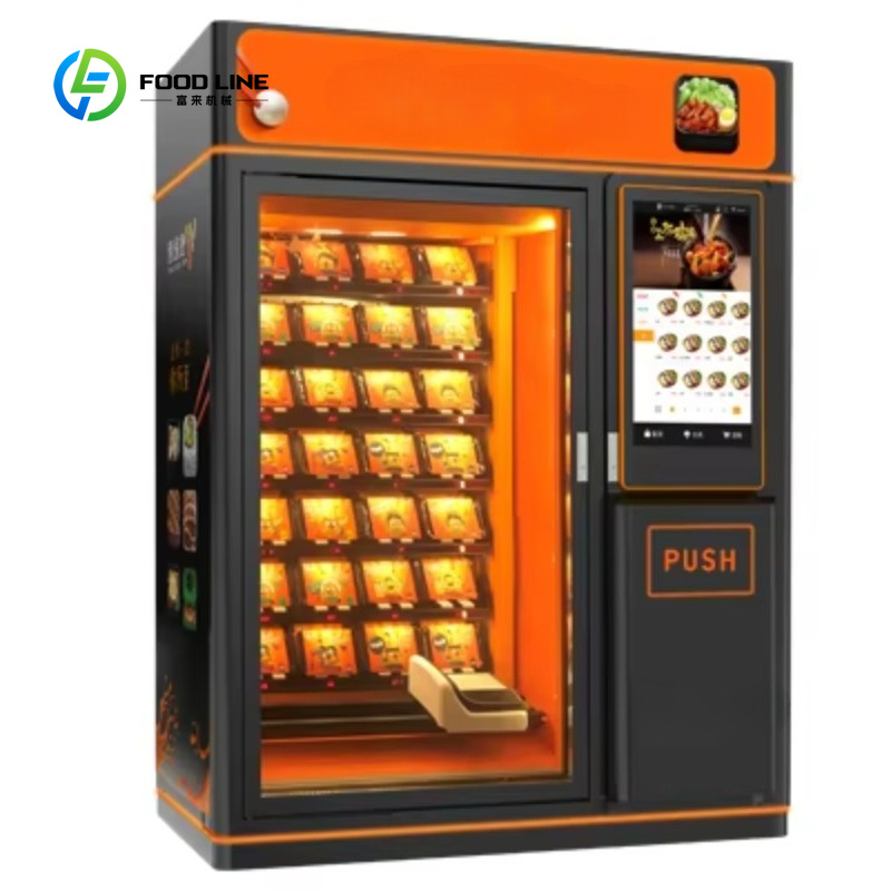 Op maat gemaakte warme voedsel - Food Snacks Vending Machine recensie en prijs