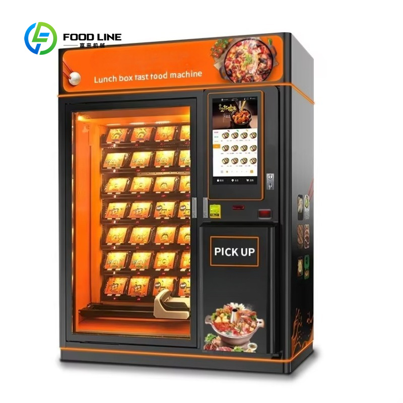 Op maat gemaakte warme voedsel - Food Snacks Vending Machine recensie en prijs