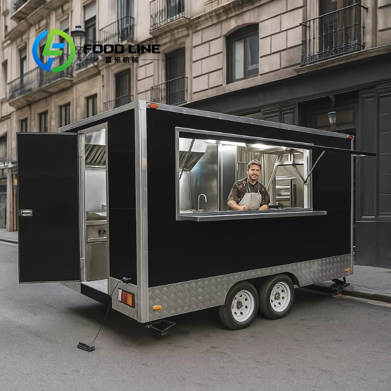 Mobiele keuken op maat, buiten - Fast Food With Snacks recensie en prijs