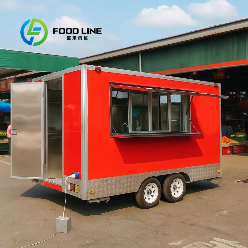 Mobiele keuken op maat, buiten - Fast Food With Snacks recensie en prijs