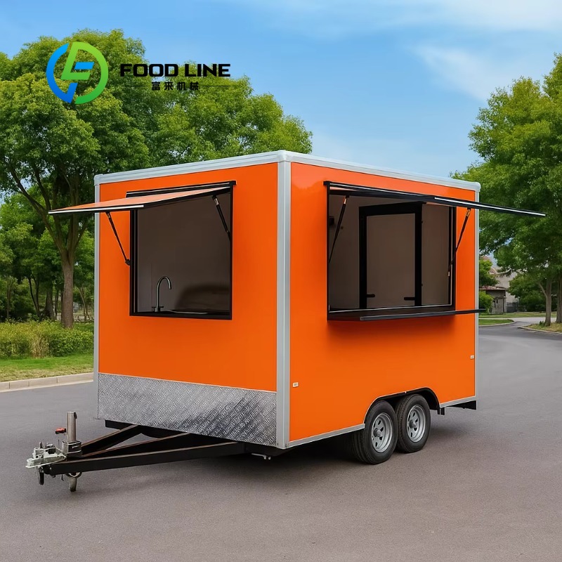 Mobiele keuken op maat, buiten - Fast Food With Snacks recensie en prijs