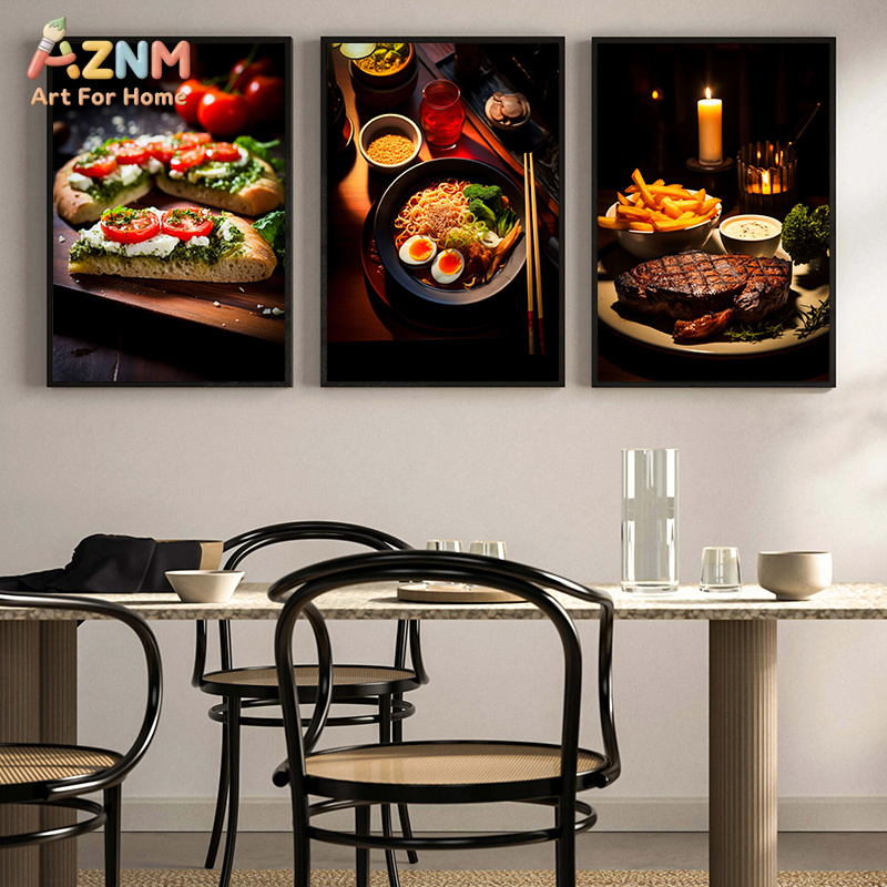 AZNM Gourmet Food Canvas Poste - Food Snacks Restaurant recensie en prijs