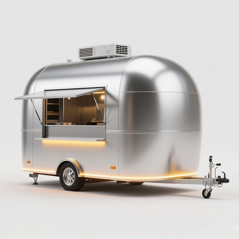 Mobiele snackkar met wielen, m - Food Snacks Easy recensie en prijs