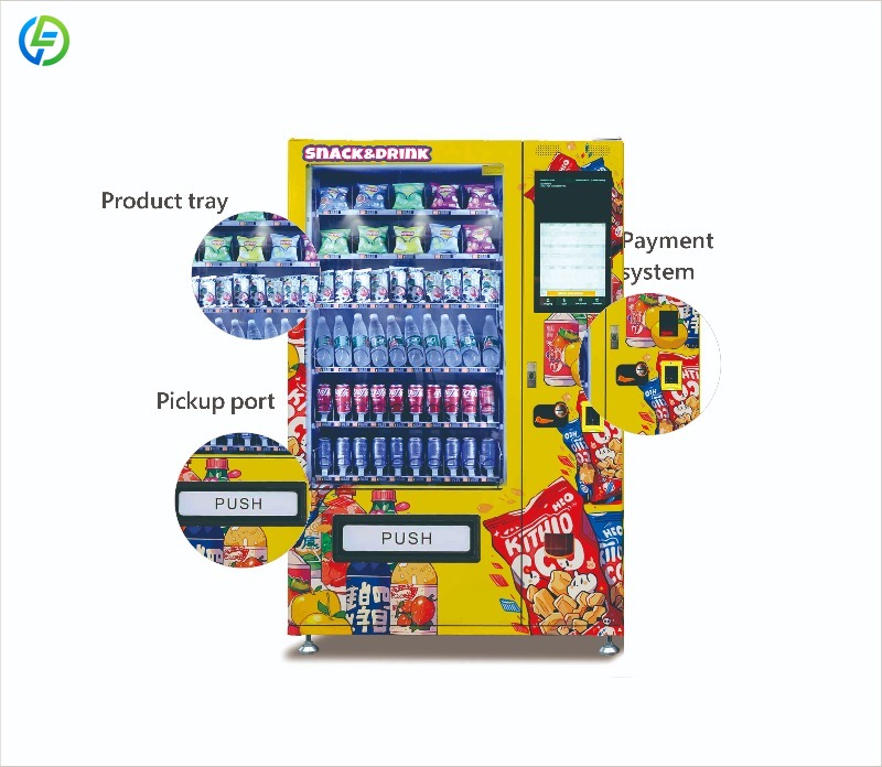 Aangepaste 24 uur voedingsmidd - Food Snacks Vending Machine recensie en prijs