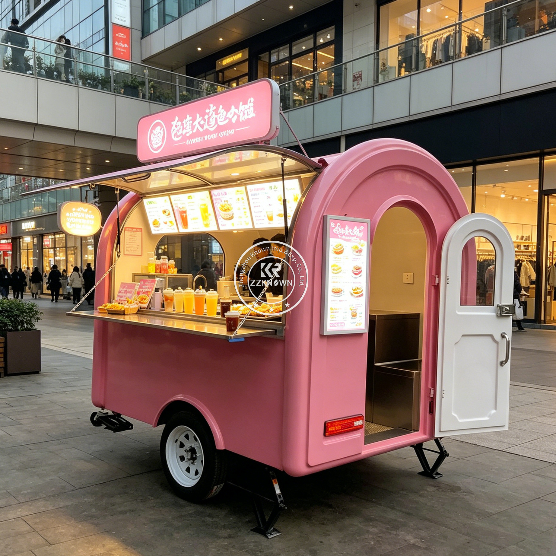 Mobiele wafelkar, zoete snackw - Fast Food With Snacks recensie en prijs