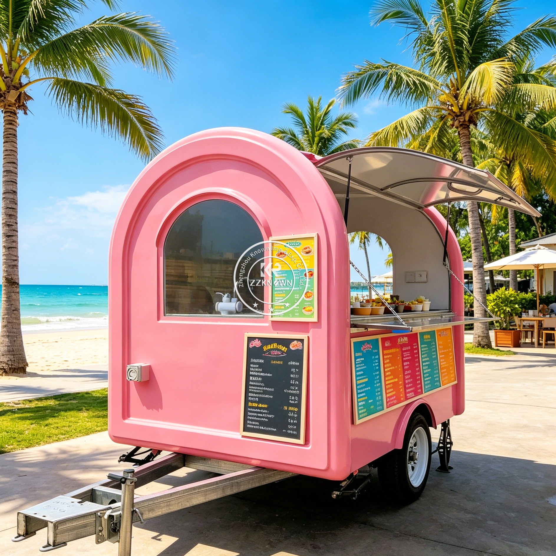 Mobiele wafelkar, zoete snackw - Fast Food With Snacks recensie en prijs