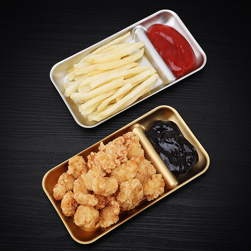 Roestvrijstalen dienblad voor  - Food Snacks Restaurant recensie en prijs