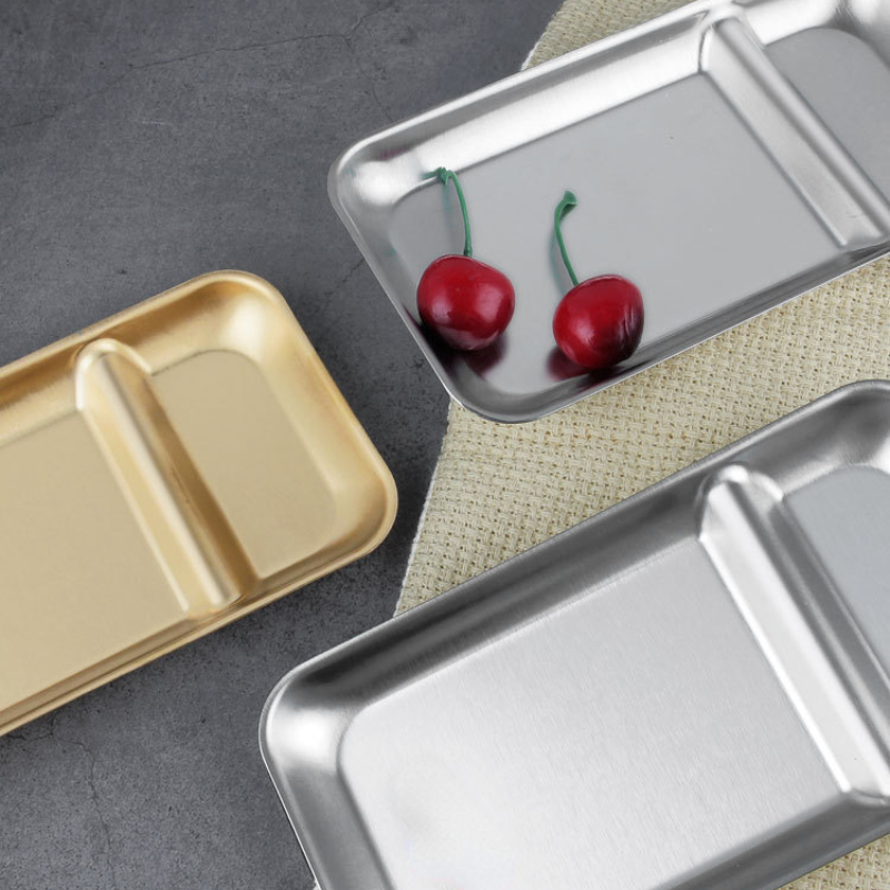 Roestvrijstalen dienblad voor  - Food Snacks Restaurant recensie en prijs