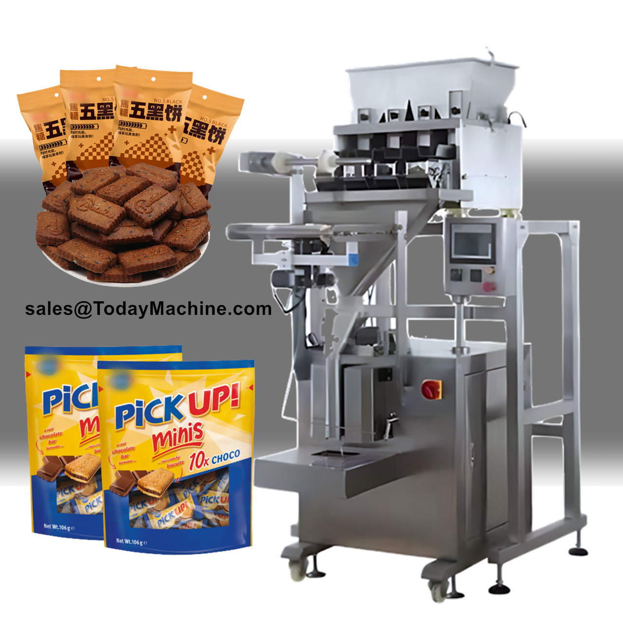 Lineaire weegschaal automatisc - Food Snacks Packaging recensie en prijs