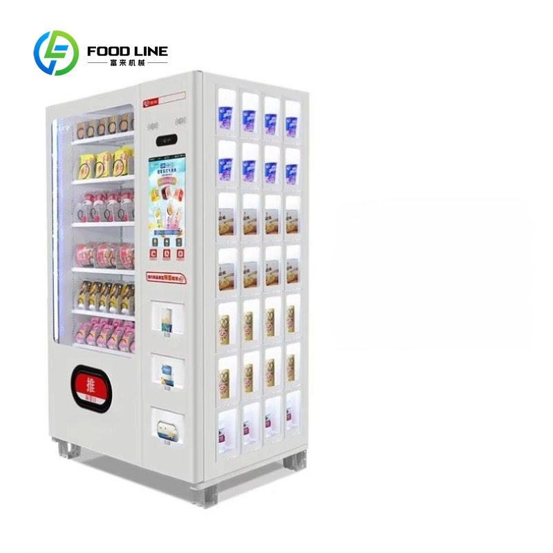 Bedrijfscombinatie van automat - Food Snacks Vending Machine recensie en prijs