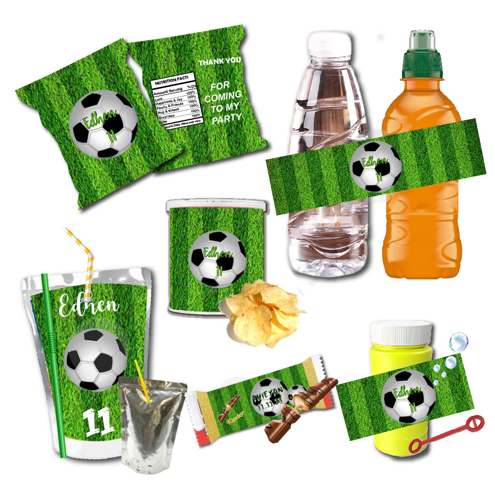 Aangepaste voetbalverjaardag w - Food Snacks Packaging recensie en prijs